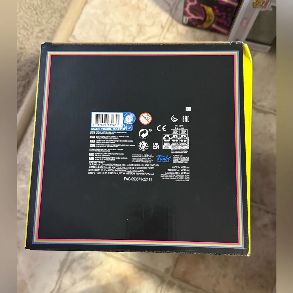 Funko Jumbo Jack Skellington and Zero Blacklight Pop - Picture 6 of 6